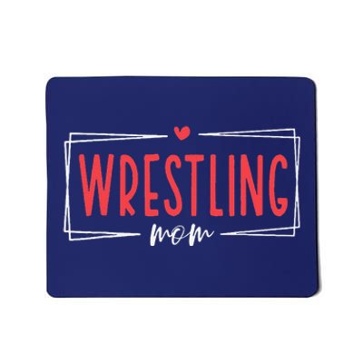 Women Wrestling Mom Funny Wrestle Wrestler Mothers Day Mousepad