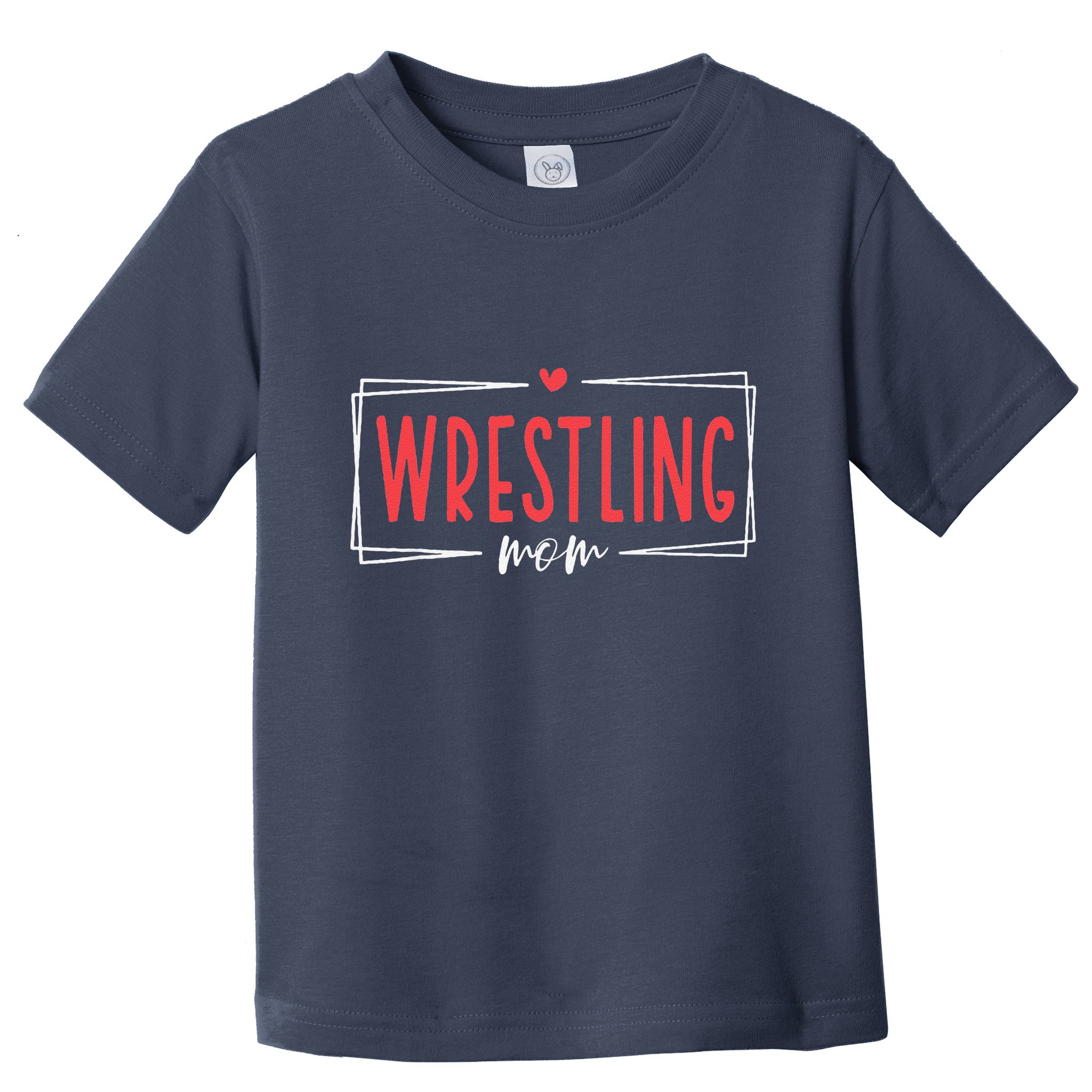 Women Wrestling Mom Funny Wrestle Wrestler Mothers Day Toddler T-Shirt