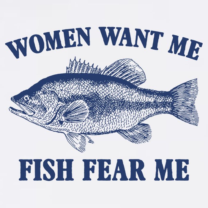 Women Want Me Fish Fear Me Long Sleeve Shirt