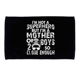 Womens Womens MomLife Funny MothersDay Quotes Microfiber Hand Towel