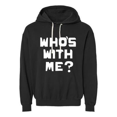 WhoS With Me W. Kamau Bell Garment-Dyed Fleece Hoodie