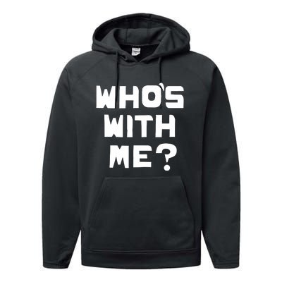 WhoS With Me W. Kamau Bell Performance Fleece Hoodie