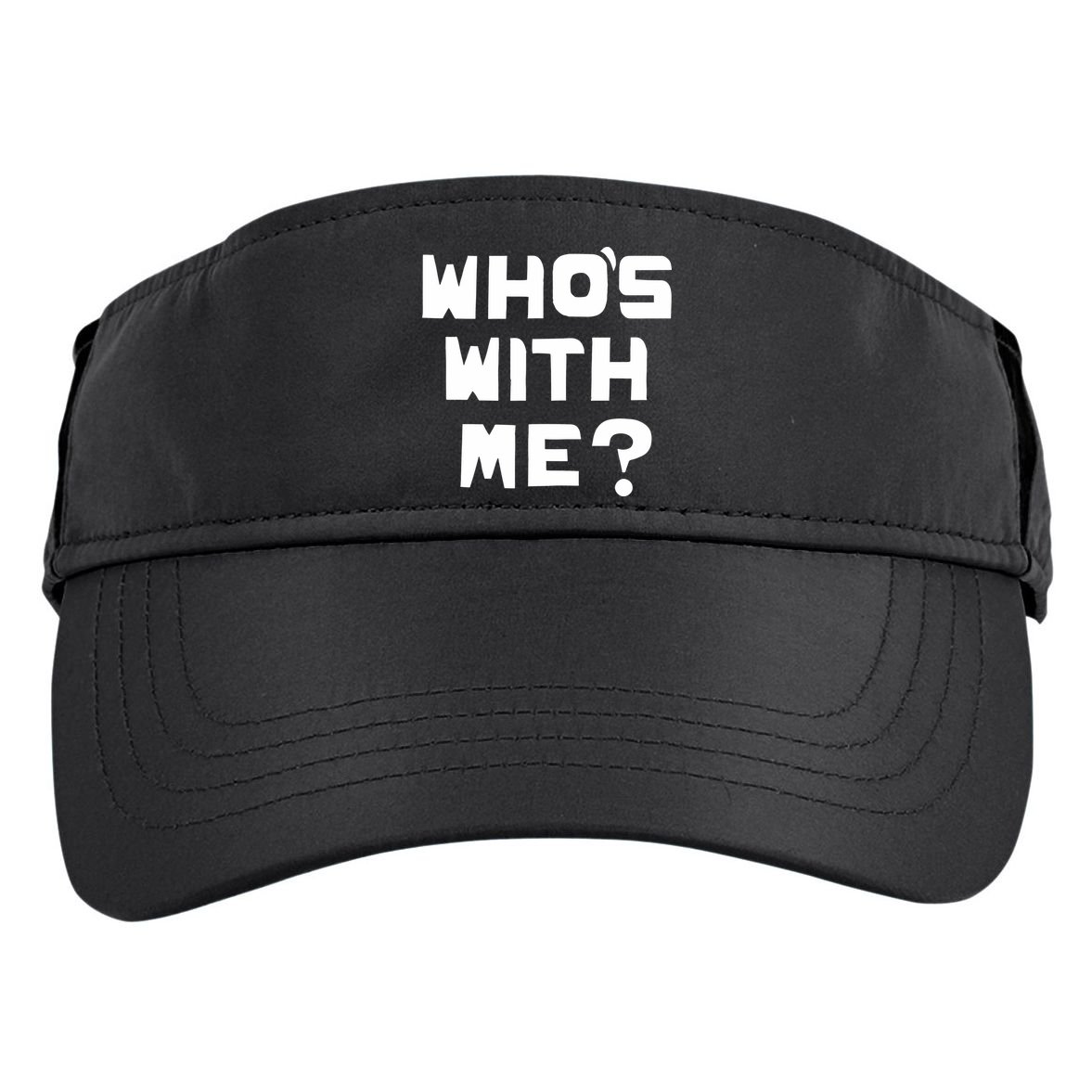 WhoS With Me W. Kamau Bell Adult Drive Performance Visor