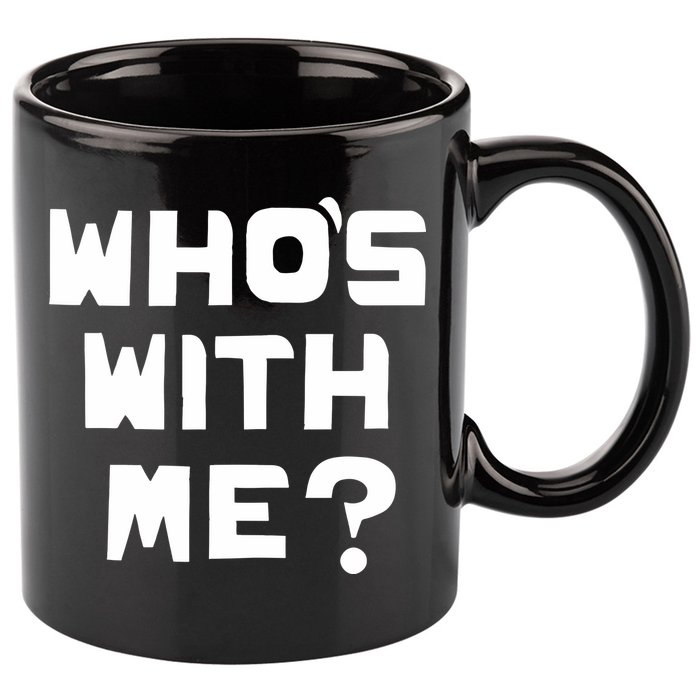 WhoS With Me W. Kamau Bell 11oz C Handle Ceramic Mug