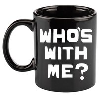 WhoS With Me W. Kamau Bell 11oz C Handle Ceramic Mug