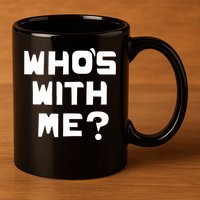 WhoS With Me W. Kamau Bell 11oz C Handle Ceramic Mug