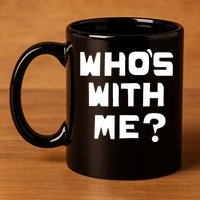 WhoS With Me W. Kamau Bell 11oz C Handle Ceramic Mug
