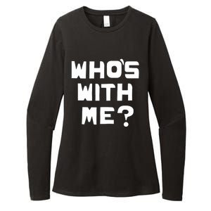 WhoS With Me W. Kamau Bell Womens CVC Long Sleeve Shirt