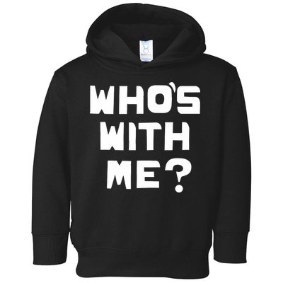 WhoS With Me W. Kamau Bell Toddler Hoodie