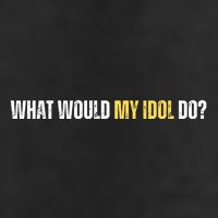 WHAT WOULD MY IDOL DO? 25L Jumbo Tote