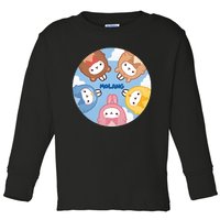 Wari Wari Molang Toddler Long Sleeve Shirt