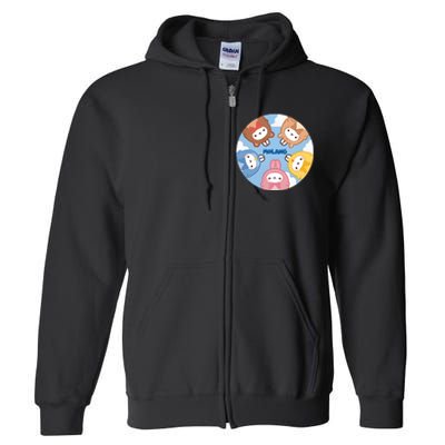 Wari Wari Molang Full Zip Hoodie