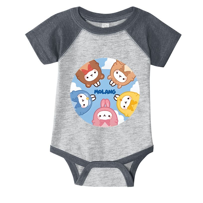 Wari Wari Molang Infant Baby Jersey Bodysuit