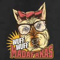 Wuff Wuff Madafakas Funny Dog Adult Drive Performance Visor