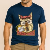 Wuff Wuff Madafakas Funny Dog Cooling Performance Crew T-Shirt