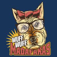 Wuff Wuff Madafakas Funny Dog Cooling Performance Crew T-Shirt