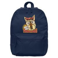 Wuff Wuff Madafakas Funny Dog 16 in Basic Backpack