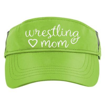 Winter Wrestling Mom Mama Momma Mommy Mother Autumn Adult Drive Performance Visor