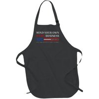 Walz Waltz Mind Your Own Damn Business Harris Waltz Full-Length Apron With Pockets