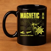 Wage War Magnetic 11oz C Handle Ceramic Mug