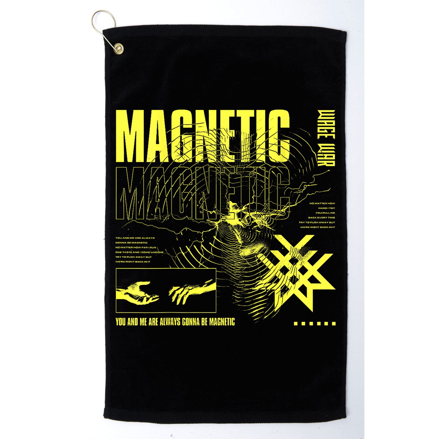 Wage War Magnetic Golf Towel