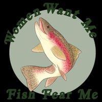 Women Want Me Fish Fear Me Active Youth Performance Sprint T-Shirt