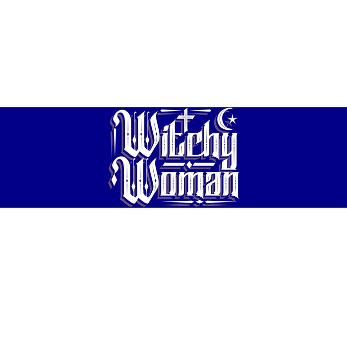 Witchy Wicca Moon Cute Gift Bumper Sticker