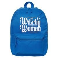 Witchy Wicca Moon Cute Gift 16 in Basic Backpack