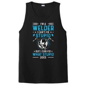 Welder Welding Matching Funny Gift Fathers Day Gift PosiCharge Competitor Tank