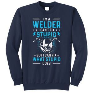 Welder Welding Matching Funny Gift Fathers Day Gift Sweatshirt