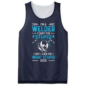 Welder Welding Matching Funny Gift Fathers Day Gift Mesh Reversible Basketball Jersey Tank