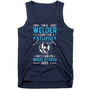 Welder Welding Matching Funny Gift Fathers Day Gift Tank Top