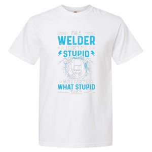 Welder Welding Matching Funny Gift Fathers Day Gift Garment-Dyed Heavyweight T-Shirt