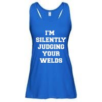 Welder Welding Metal Worker Blacksmith Fabricator Gift Ladies Essential Flowy Tank