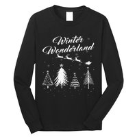 Winter Wonderland My Christmas Pajama Family Xmas Long Sleeve Shirt