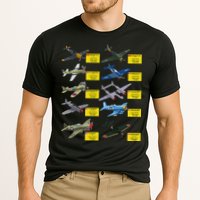 Ww2 Warplanes Most Lethal Airplanes P51 Mustang Performance Shirt
