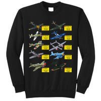 Ww2 Warplanes Most Lethal Airplanes P51 Mustang Sweatshirt
