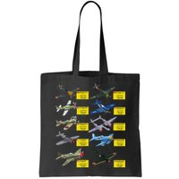 Ww2 Warplanes Most Lethal Airplanes P51 Mustang Bag