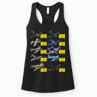 Ww2 Warplanes Most Lethal Airplanes P51 Mustang Womens Tank Top