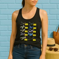 Ww2 Warplanes Most Lethal Airplanes P51 Mustang Womens Tank Top