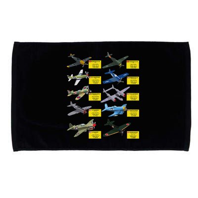 Ww2 Warplanes Most Lethal Airplanes P51 Mustang Microfiber Hand Towel