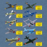 Ww2 Warplanes Most Lethal Airplanes P51 Mustang Garment-Dyed Sweatshirt