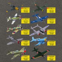 Ww2 Warplanes Most Lethal Airplanes P51 Mustang Cotton Canvas Backpack