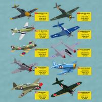 Ww2 Warplanes Most Lethal Airplanes P51 Mustang Sueded Cloud Jersey T-Shirt