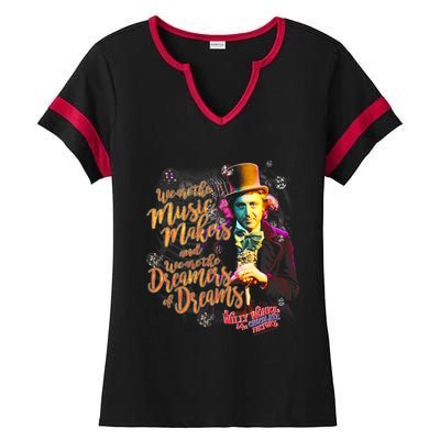 W.I.L.L.Y Wonka Music Makers Ladies Halftime Notch Neck Tee