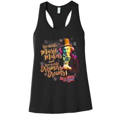 W.I.L.L.Y Wonka Music Makers Women's Racerback Tank