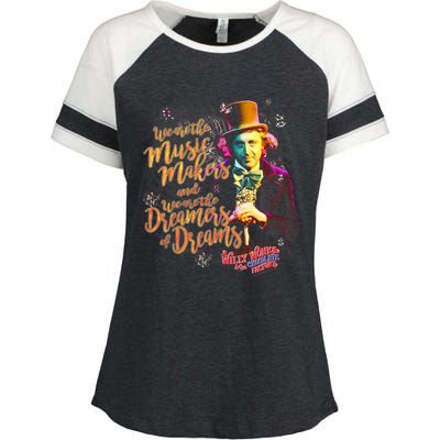 W.I.L.L.Y Wonka Music Makers Enza Ladies Jersey Colorblock Tee