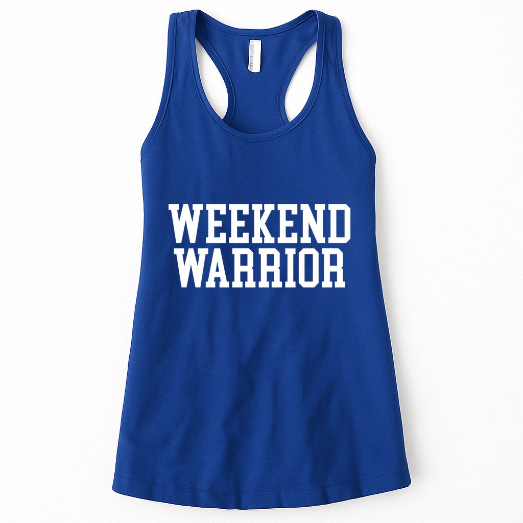 Weekend Warrior Meaningful Gift Party Ing Bar Keg Pong Team Varsity Gift Womens Tank Top