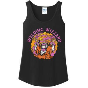 Welding Wizard Metal Worker Welder Ladies Essential Tank