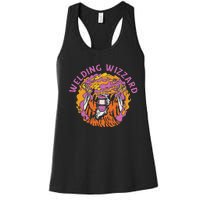 Welding Wizard Metal Worker Welder Women's Racerback Tank